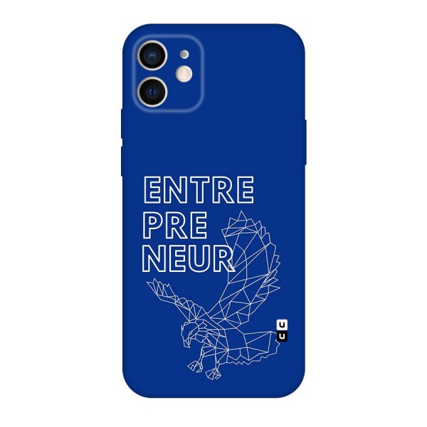 Blue Entrepreneur Back Case for iPhone 12 Pro